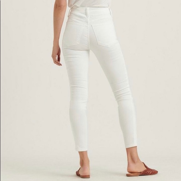 Lucky Brand Bridgette High Rise Skinny Jeans White